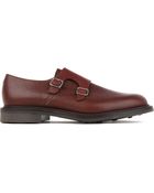 Oliver Spencer Grainedleather Double Monk Shoes - Lyst