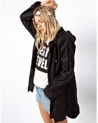 Asos Cocoon Parka - Lyst