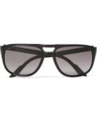 Gucci Acetate Aviator Sunglasses - Lyst