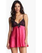 In Bloom By Jonquil Satin Lace Babydoll Thong Set - Lyst