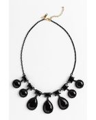 Kate Spade Painted Jewels Bib Statement Necklace - Lyst