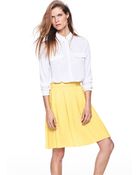 Mango Pleated Skirt - Lyst