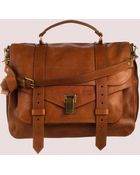 Proenza Schouler Ps1 Large Leather - Lyst