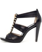 Michael Kors Linden Berkley Tstrap Sandal - Lyst