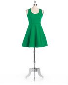 Jessica Simpson Sleeveless Illusion Back Dress - Lyst