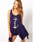 Wildfox Baby Anchor Vest - Lyst