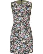 RED Valentino Floral Print Sheath Dress - Lyst