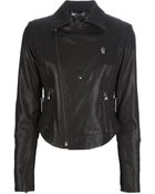 Philipp Plein Hell Rider Leather Jacket - Lyst