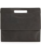 Pour La Victoire Yves Oversized Ipad Clutch - Lyst