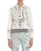 Current/Elliott The Snap Jacket Roadrunner Pink - Lyst