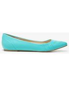 Forever 21 Pointed Retro Flats - Lyst
