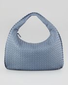 Bottega Veneta Intrecciato Medium Hobo Bag - Lyst