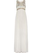 Matthew Williamson Embellished Silk chiffon Gown - Lyst