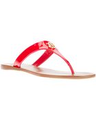 Tory Burch Thong Sandal - Lyst