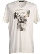 Dolce & Gabbana Short Sleeve T-Shirt - Lyst