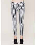 Free People Printed Ankle Skinny - Lyst