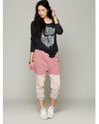 Free People Colorblocked Wing Pant - Lyst