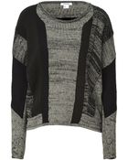 Helmut Lang Linen-Cotton Blend Pullover - Lyst