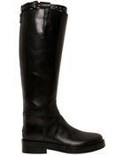 Ann Demeulemeester 40mm Brushed Calfskin Riding Boots - Lyst