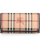 Burberry Penrose Check Continental Wallet - Lyst
