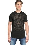 DSquared2 Jazz Band Cotton Jersey T-Shirt - Lyst