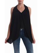 Elizabeth And James Grace Blouse Black - Lyst