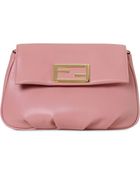 Fendi The Sta Soft Leather Shoulder Bag - Lyst