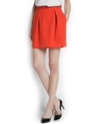 Mango Pleated Skirt - Lyst