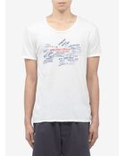 Scotch & Soda Printed Cotton Tshirt - Lyst