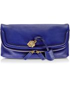 Alexander McQueen Padlock Clutch - Lyst