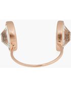 Maison Margiela Pink Gold and Crystal Nose Bridge Ring - Lyst