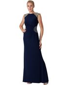 js collections navy gown