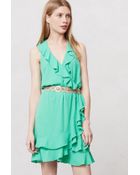 Sachin & Babi Dotted Ruffle Dress - Lyst
