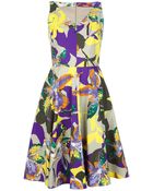 Max Mara Studio Floral Dress - Lyst