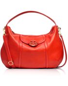 Tory Burch Amanda Crossbody Hobo - Lyst