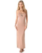 Haute Hippie Open Back Maxi Dress - Lyst