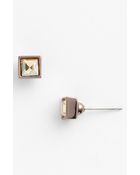 Givenchy Ivy Square Stud Earrings - Lyst