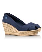 Tory Burch Filipa Espadrille Wedge - Lyst