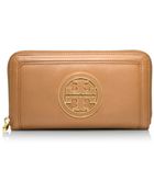 Tory Burch Amanda Zip Continental Wallet - Lyst