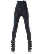 Demobaza Zipped Neoprene Leggings - Lyst