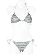 Missoni Mare Metallic Variegated Knit String Bikini - Lyst