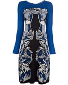 Temperley London Floral Fine Knit Dress - Lyst