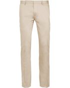 Topman Stone Ultra Skinny Smart Pants - Lyst