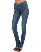 James Jeans Hunter High Rise Straight Leg - Lyst