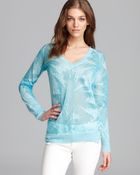 Juicy Couture Sweater Royal Palms - Lyst