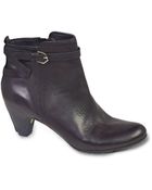 Sam Edelman Booties Maddox Mid Heel - Lyst