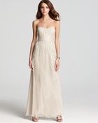 Amsale Dress Strapless - Lyst