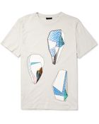 Lanvin Rock-Print Cotton-Jersey T-Shirt - Lyst