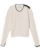 3.1 Phillip Lim Crop Pullover - Lyst