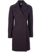Alaïa Double Breasted Coat - Lyst